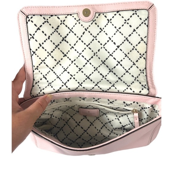 Kate Spade Pink Blush gold hardware Shoulder Bag GUC - Picture 4 of 8